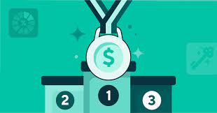 Young Indian using a gamified finance app with rewards and progress bar for loan repayment